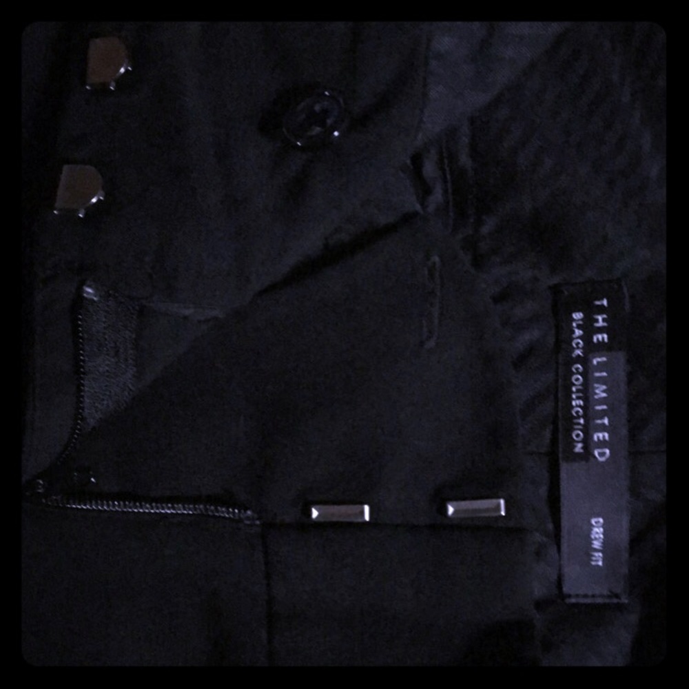 The Limited Drew Fit Pants. Black pair, Brown pair